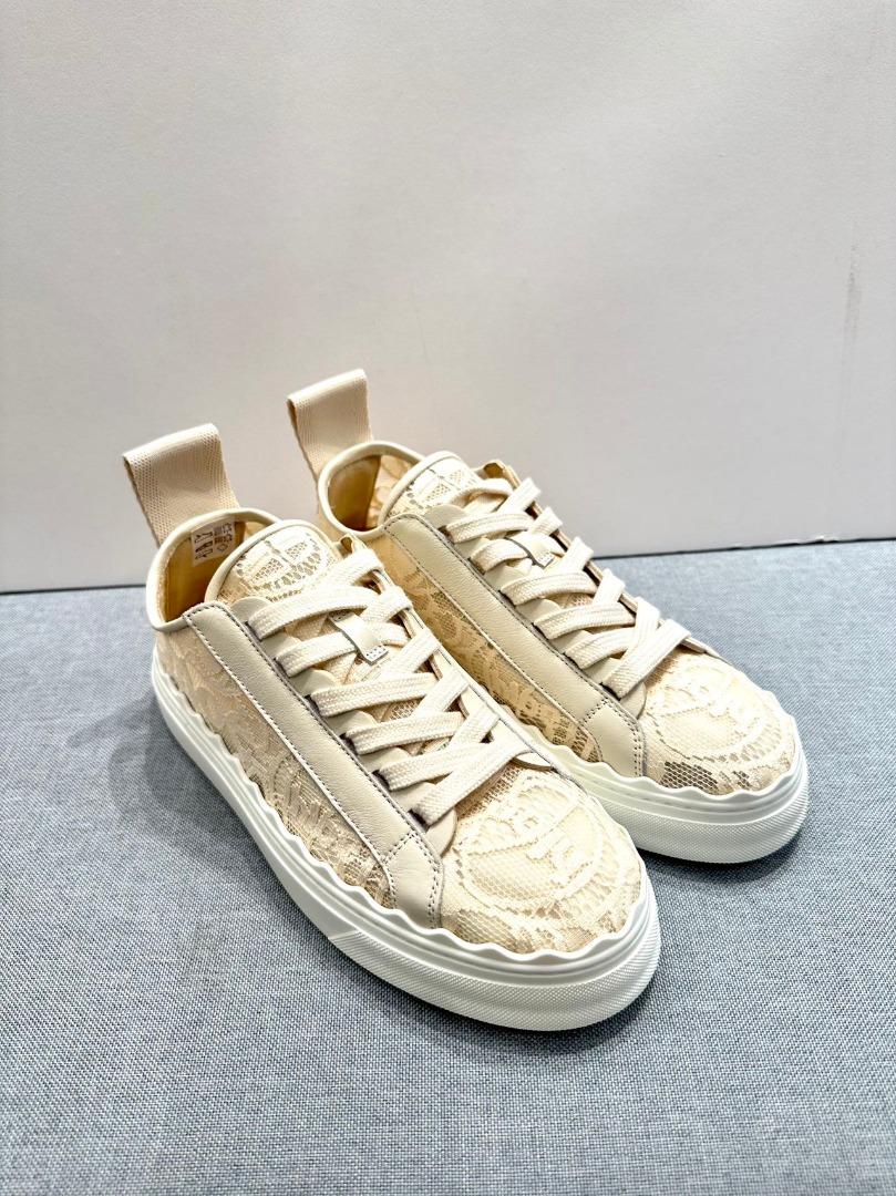 Chloe Lauren Sneaker In Lace - CHC19U108D2-6J1 ( 36/37/38