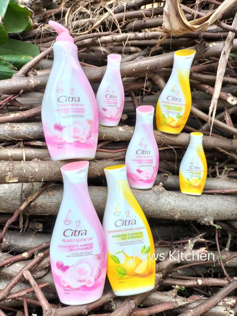 Citra Pearly Glow And Citra Bengkoang 60ml Kesehatan And Kecantikan Kulit