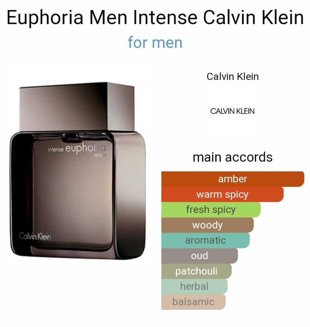 CK Euphoria Intense Men Beauty Personal Care Fragrance