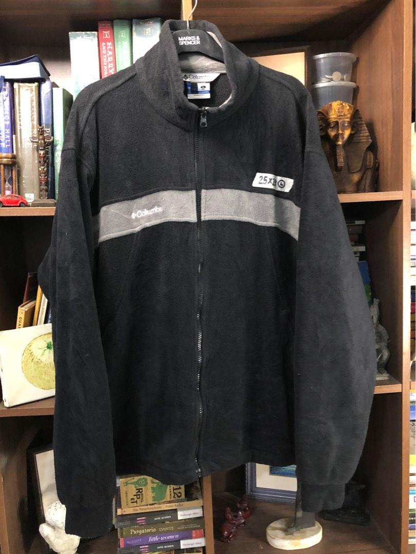 COLUMBIA Classic Fleece Jacket Core Interchange Large Men s Fashion Coats Jackets and Outerwear on Carousell