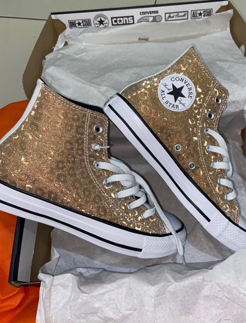 converse high glitter