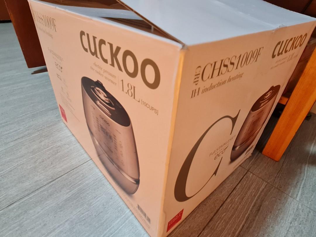 Cuckoo CH10 pressure rice cooker with 5year warranty, TV & Home