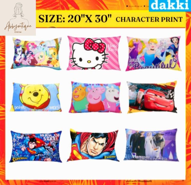 DAKKI Character Print King Size Pillows