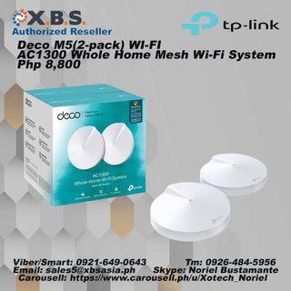 Deco M5(2-pack) WI-FI AC1300 Whole Home Mesh Wi-Fi System