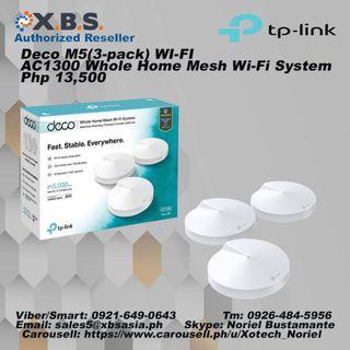 Deco M5(3-pack) WI-FI AC1300 Whole Home Mesh Wi-Fi System