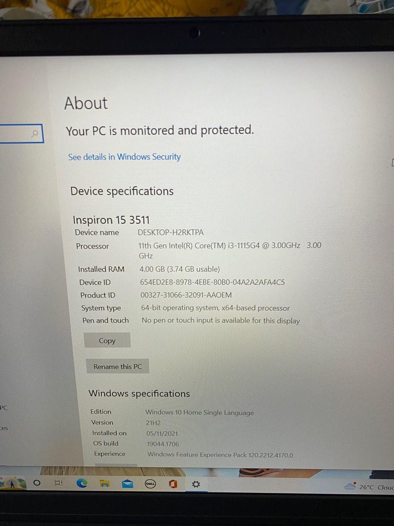 Dell inspiron 15 3000 computers tech laptops notebooks on carousell