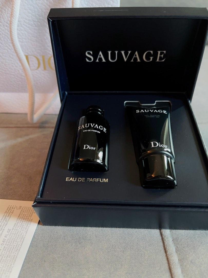 Dior Sauvage EDP & Sauvage Shower Gel Gift Set, Beauty & Personal Care, Fragrance & Deodorants