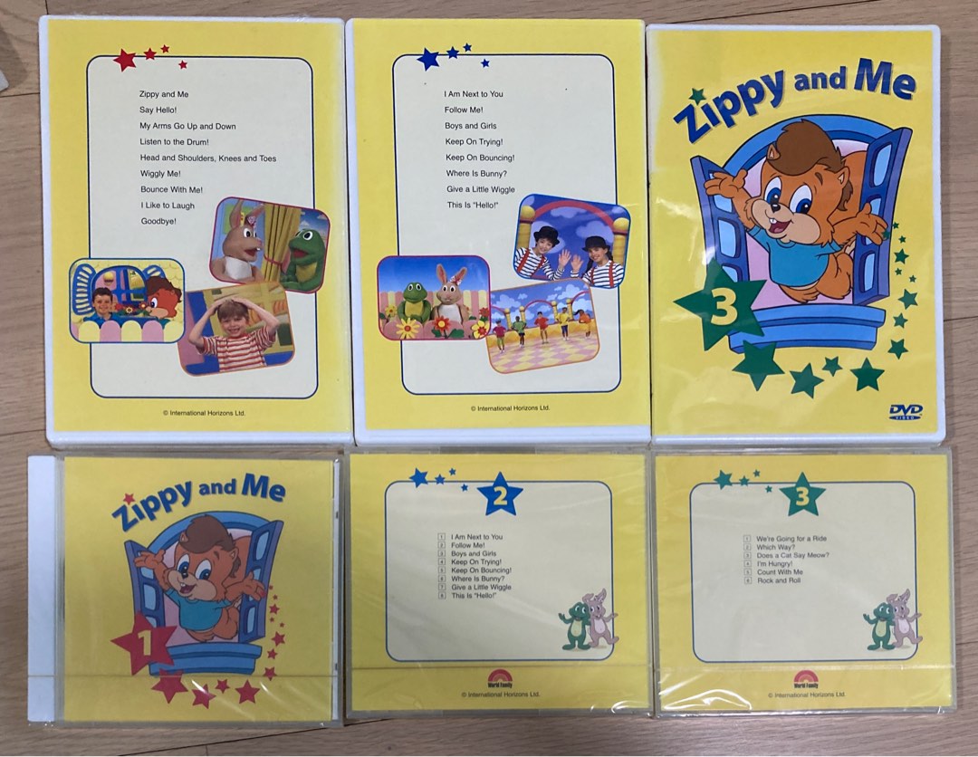 Disney - Zippy and Me (CD DVD set), 興趣及遊戲, 音樂、樂器& 配件