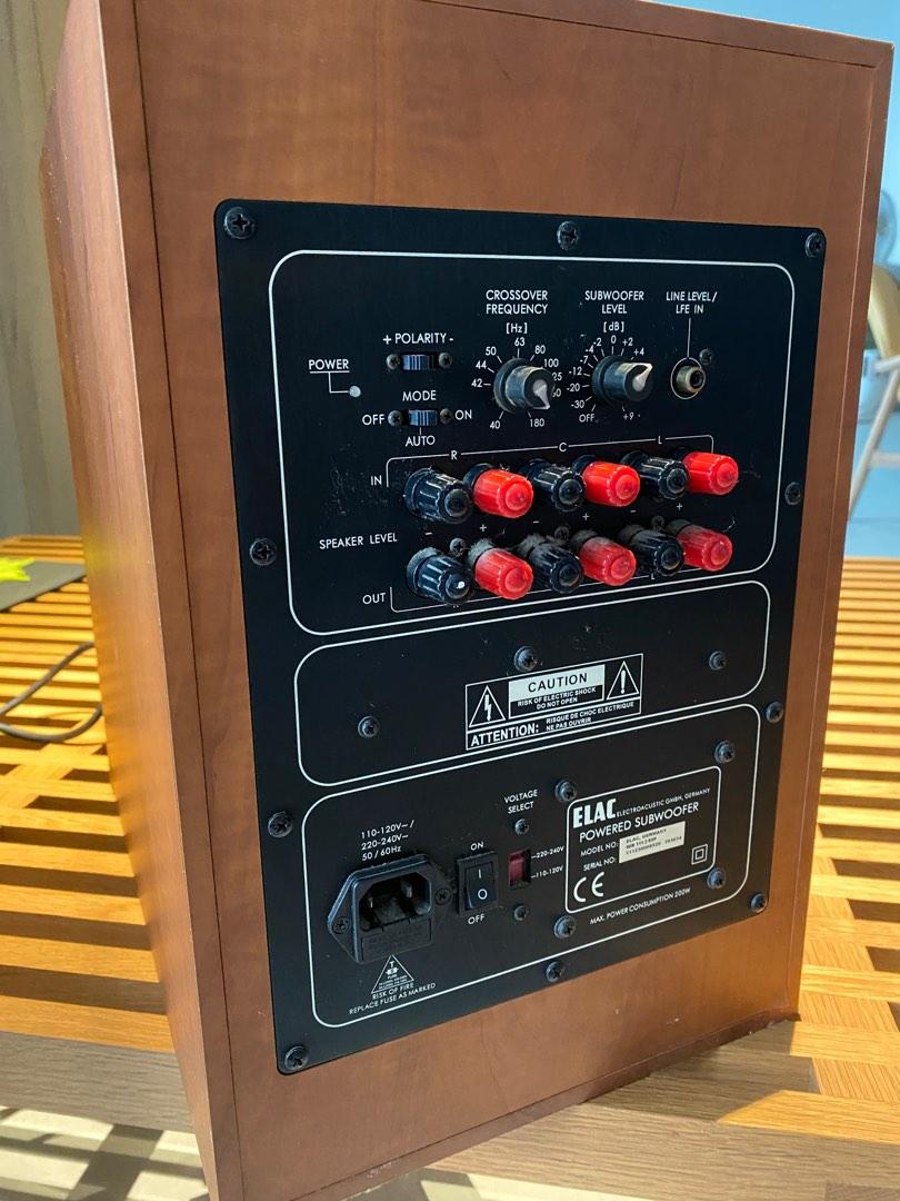 ELAC Subwoofer, Audio, Soundbars, Speakers & Amplifiers on Carousell