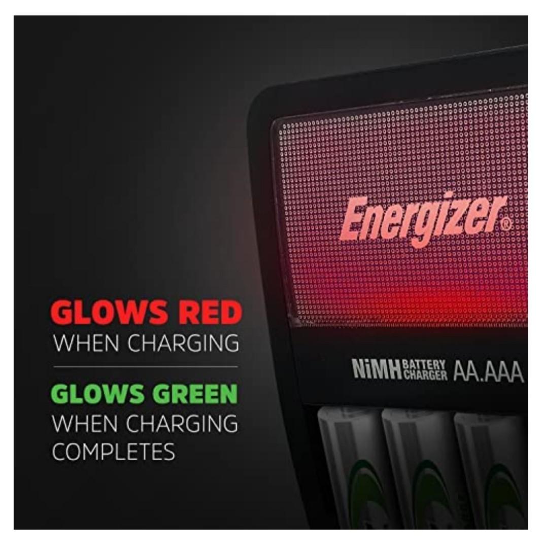 Energizer Rechargeable Battery Charger plus Rechargeable Battery