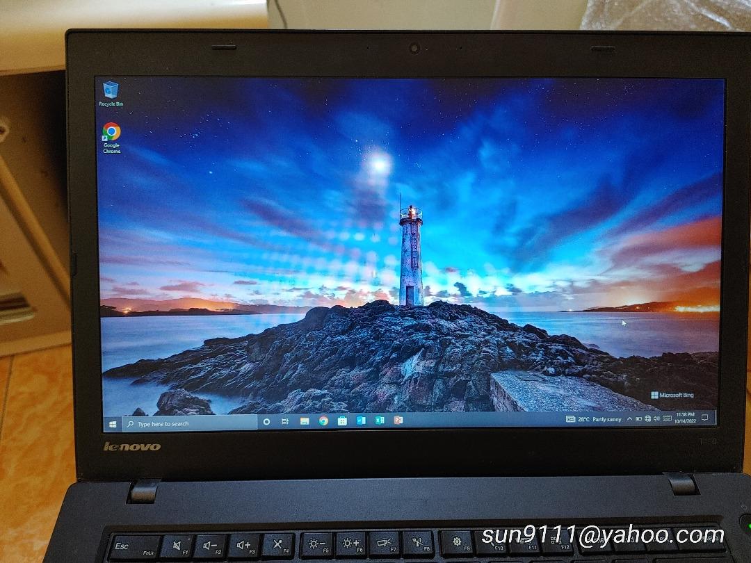 Fast Laptop 5G wifi Thinkpad Core i5 8gb 128gb SSD drive, Computers