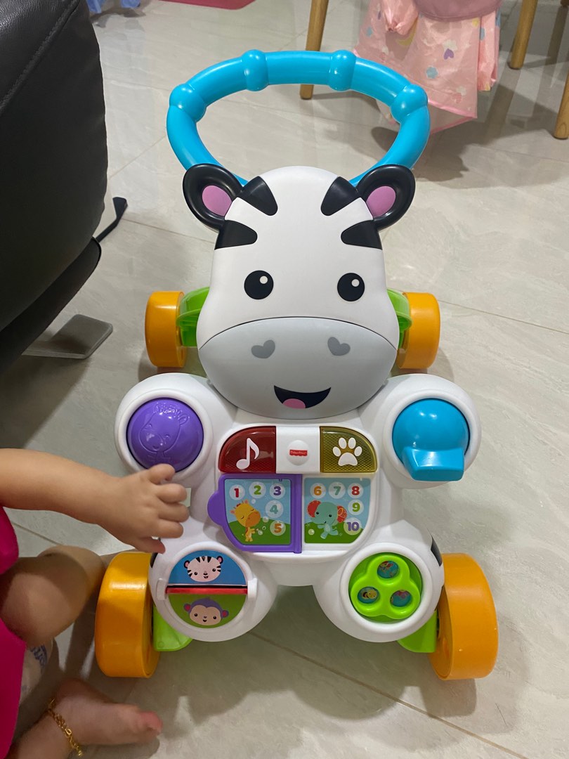 Fisher Price Zebra Walker, Babies & Kids, Infant Playtime on Carousell