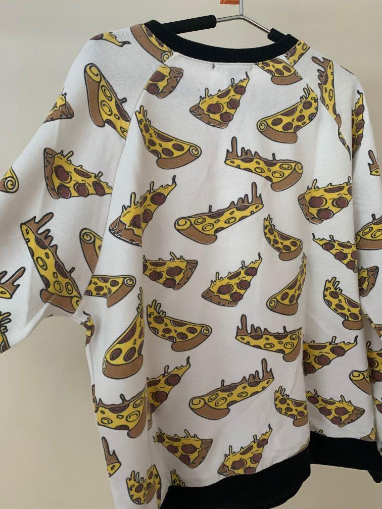 Forever 21 pizza sweater new arrivals