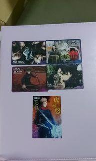 ❗FREE CLAIM❗JJK CLEAR CARDS