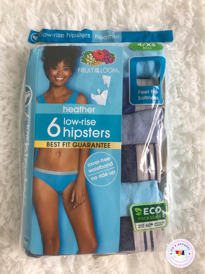 Women's Heather Brief Panty, Assorted 6+3 Bonus Pack