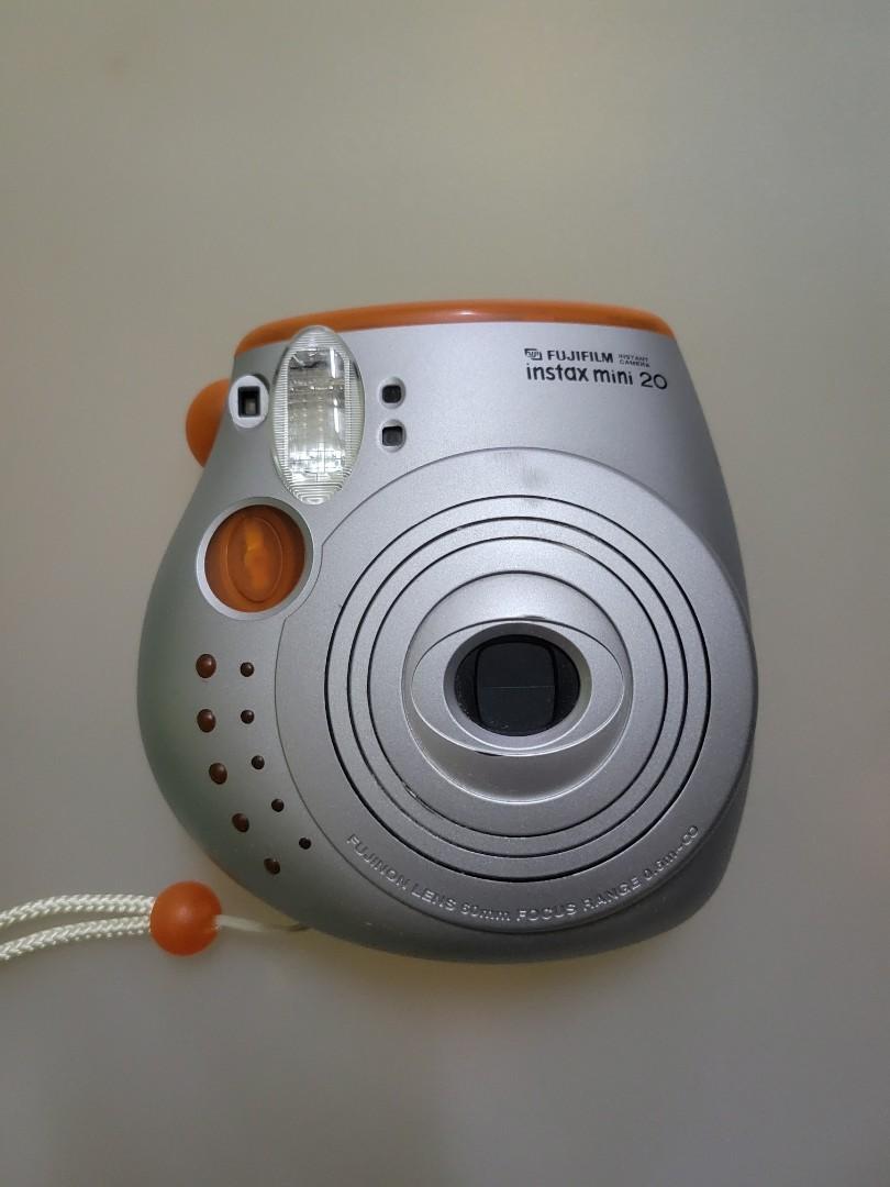 FUJIFILM チェキ instax mini20 オレンジ - フィルムカメラ
