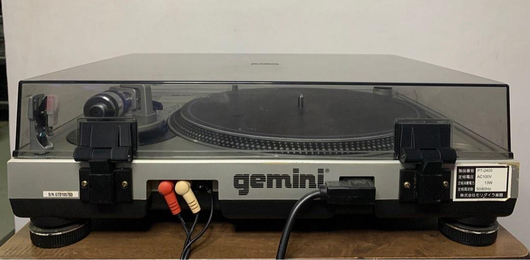 Gemini ターンテーブル PT-2400 PT-2400 - DJ/ﾀｰﾝﾃｰﾌﾞﾘｽﾞﾑ@まとめwiki
