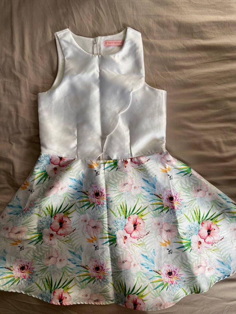 Girls white dress new arrivals size 12