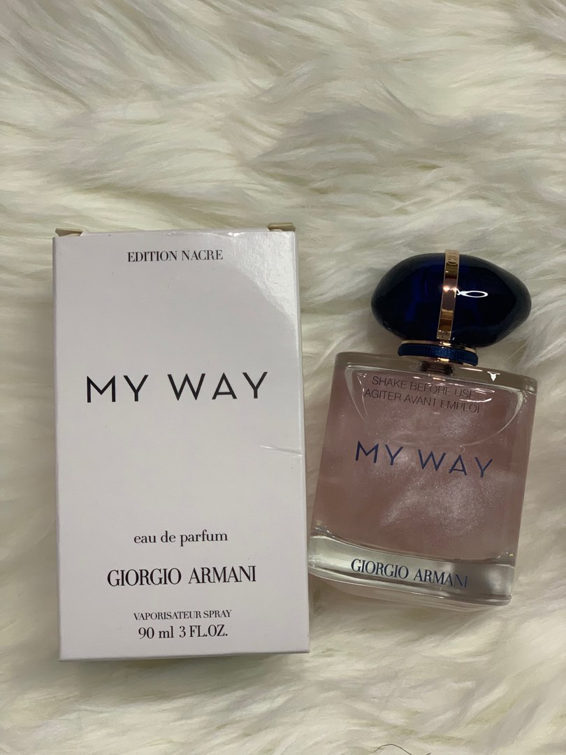 Giorgio Armani- My Way EDP Nacre Edition (TESTER UNIT), Beauty & Personal  Care, Fragrance & Deodorants on Carousell