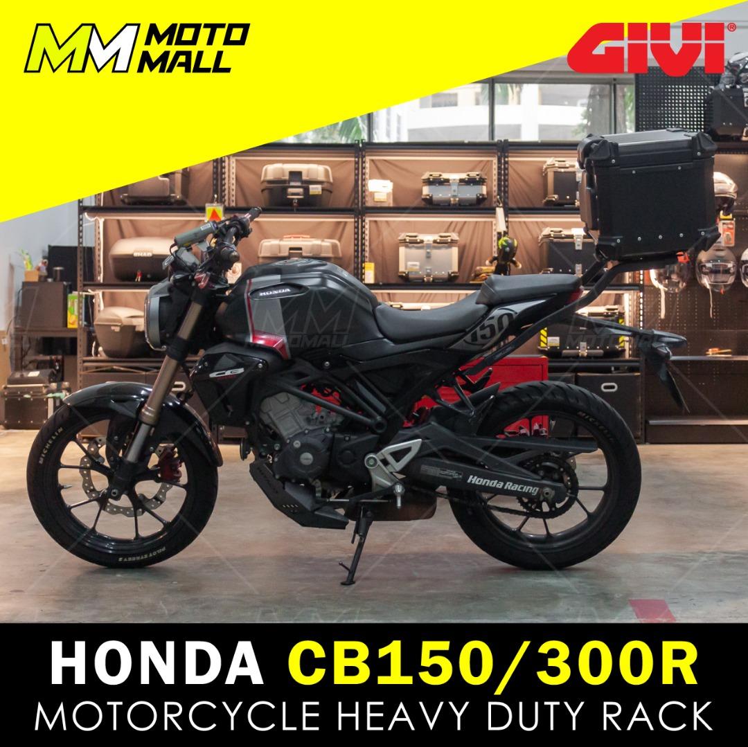 GIVI HONDA CB150R CB300R 2018 Rack Bracket for Motorcycle Top Box Motorcycles Motorcycle Accessories on Carousell