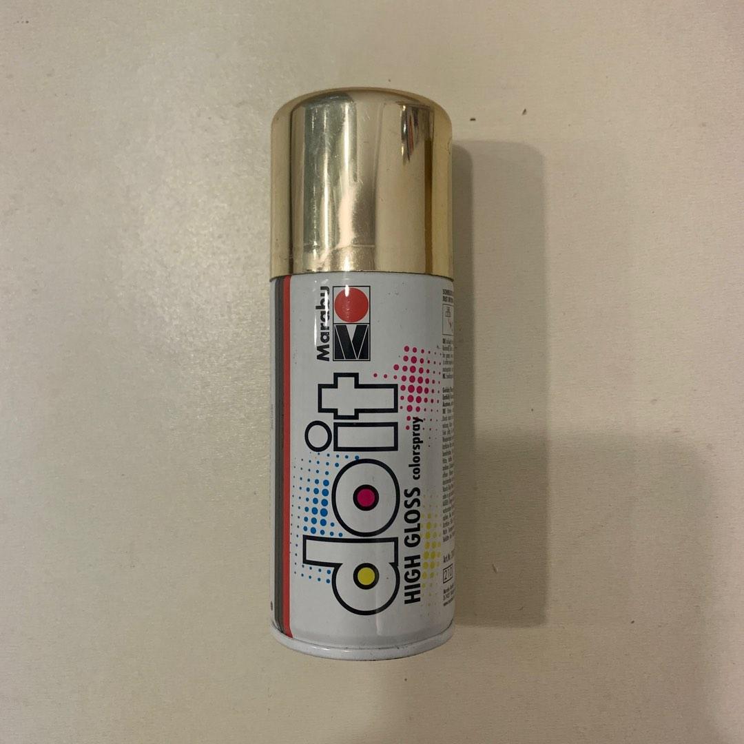 Gold Metallic Matte & Glossy Spray Paint, Hobbies & Toys, Stationery & Craft, Other Stationery