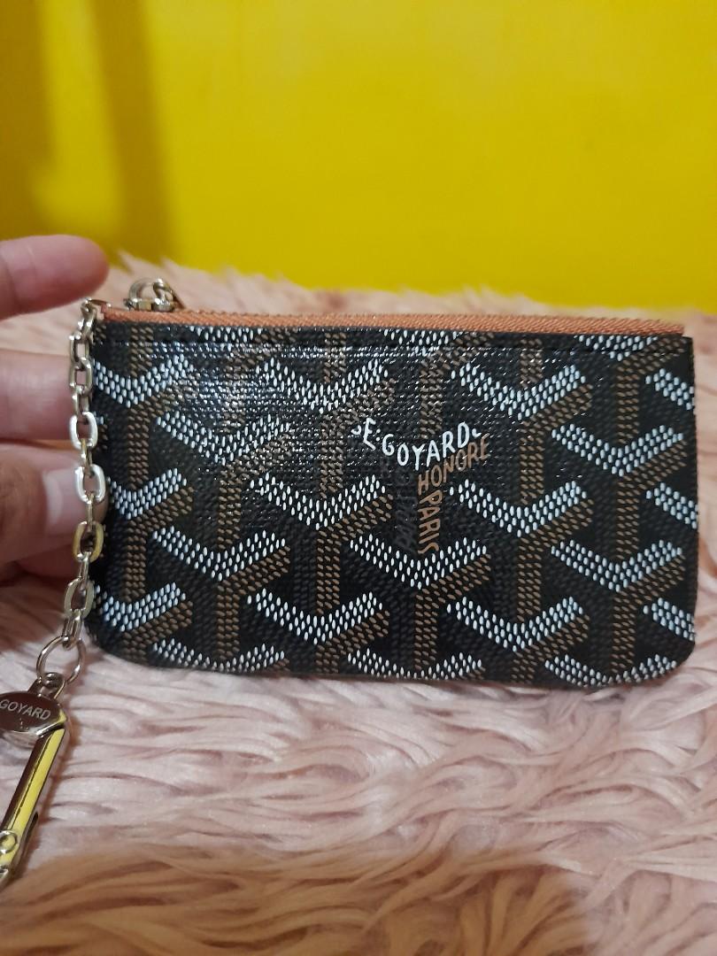 Goyard coin pouch hotsell keychain