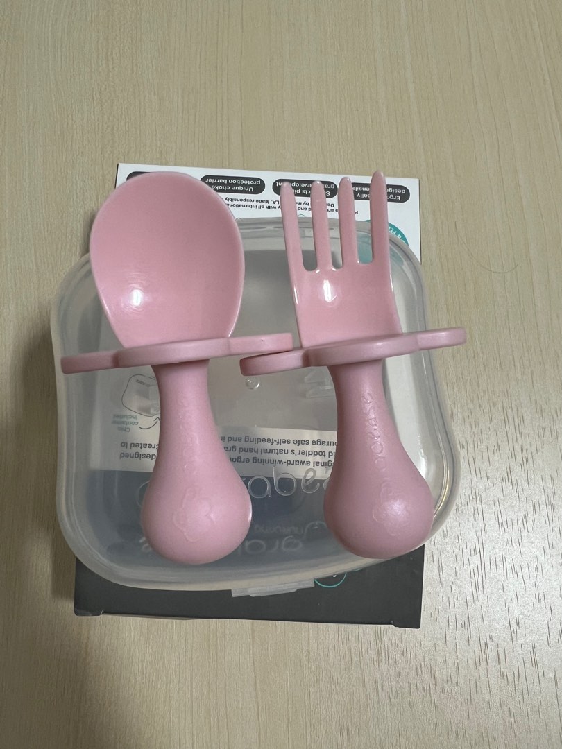 Grabease First Self Feeding Utensil Set - 10 colours