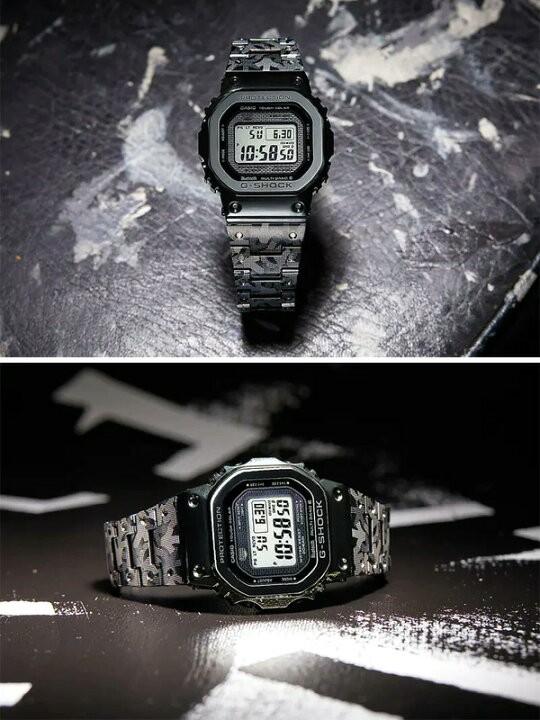 先行預購] 40週年限定型號Casio G-SHOCK 40th Anniversary G-SHOCK x ERIC HAZE FULL METAL  5000 SERIES GMW-B5000EH-1JR Casio手錶送禮生日禮物聖誕禮物, 運動產品, 行山及露營-
