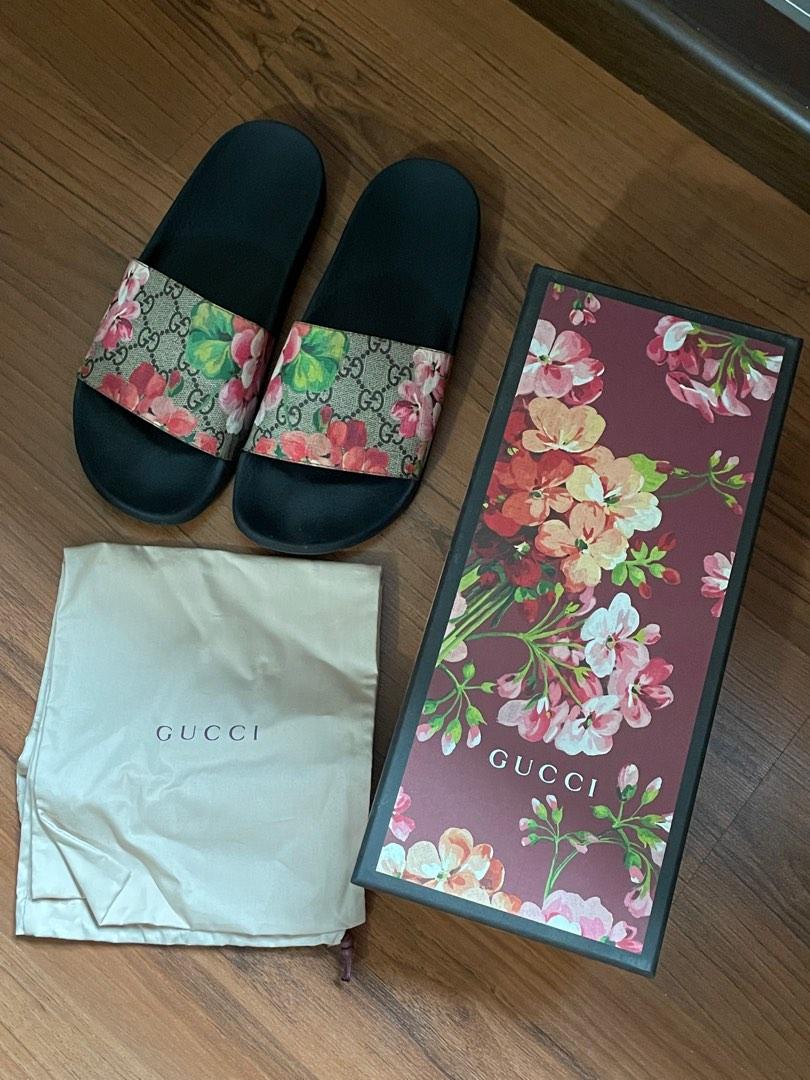 Gucci bloom slides sizing deals