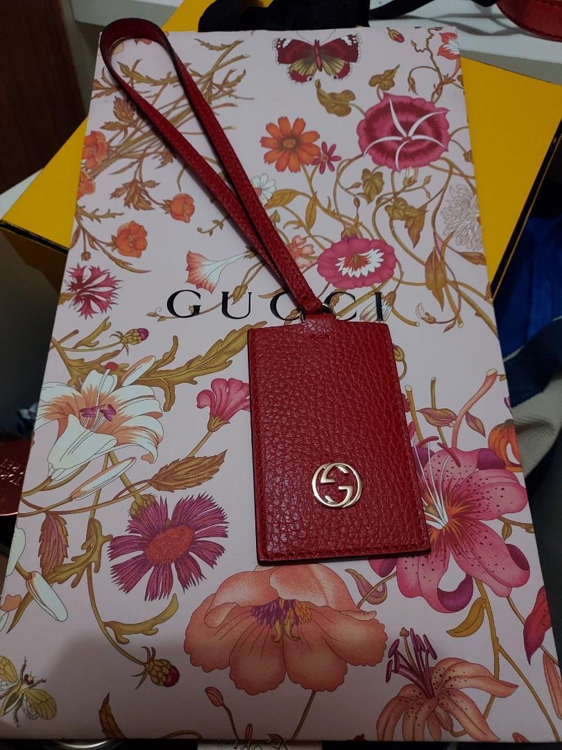 Gucci luggage tag, Hobbies & Toys, Travel, Luggage on Carousell