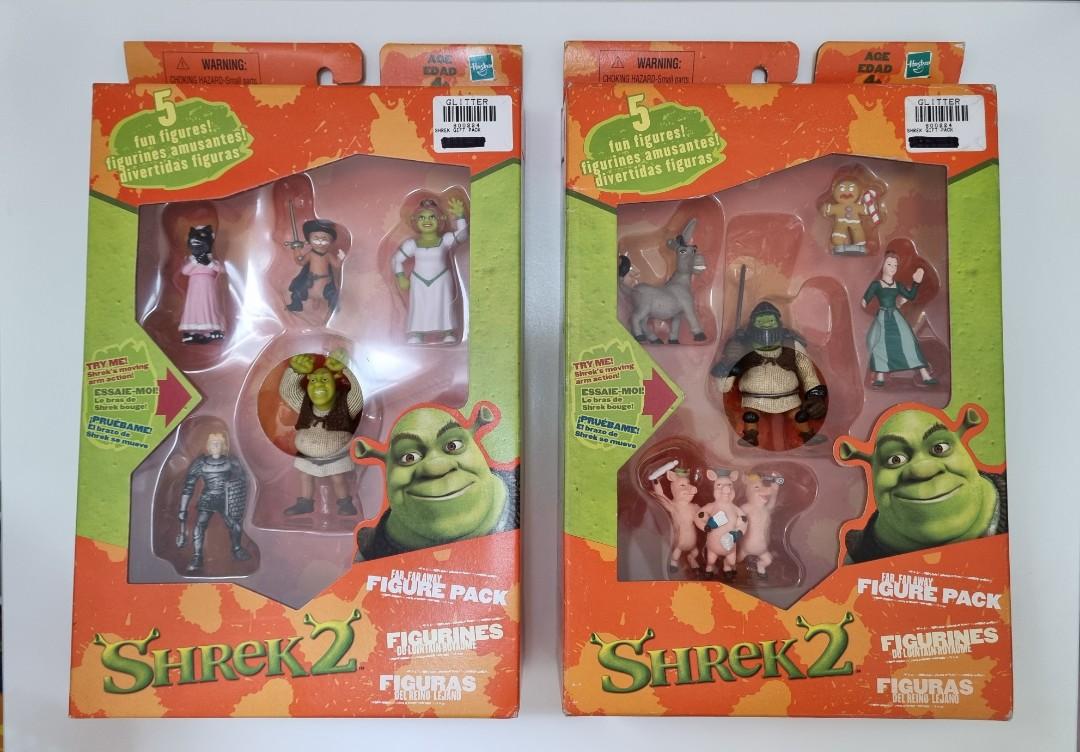 Hasbro Shrek 2 Far Far Away Figure Pack - Complete Set of 2