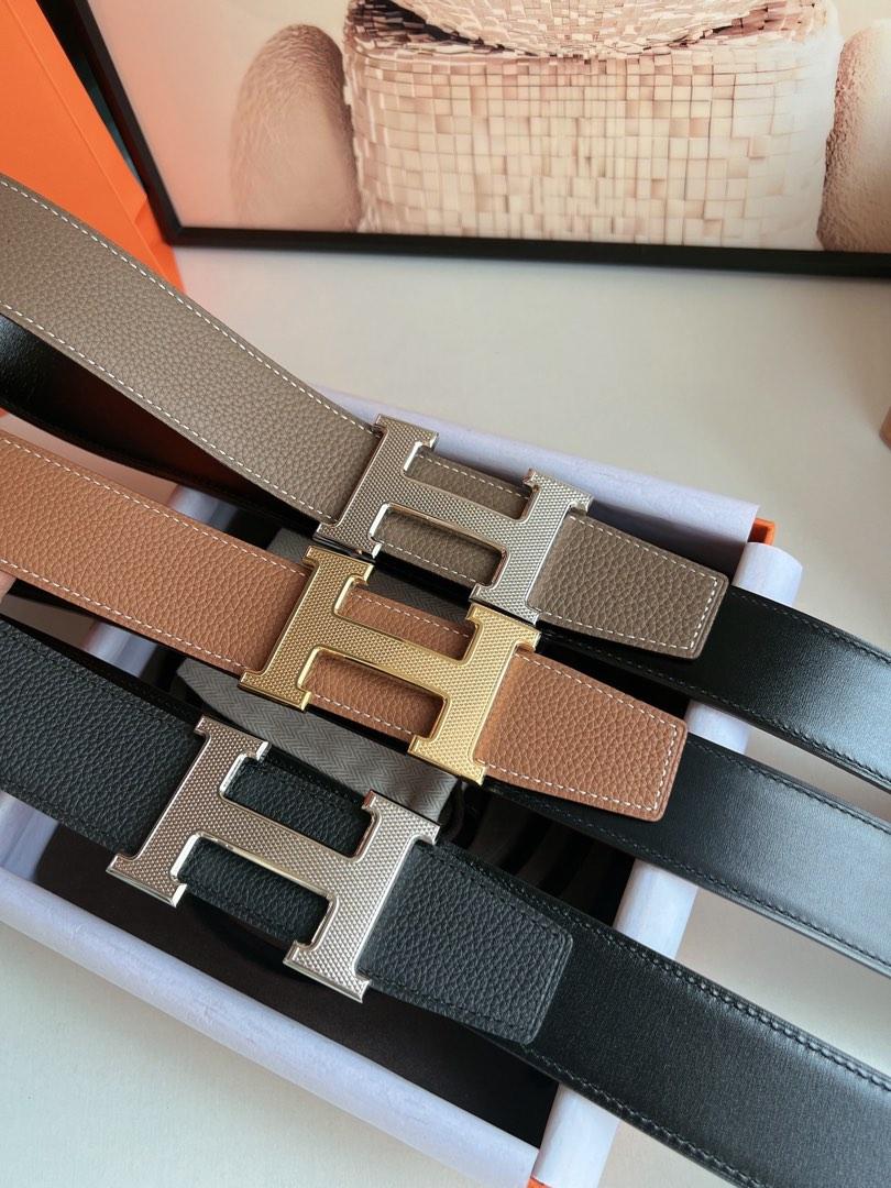 Hermes belt double sided