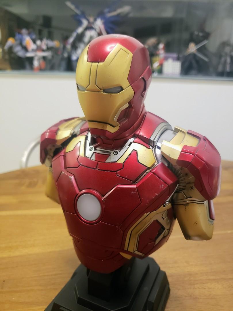 Hottoys Iron Man Mark XLIII 1/4 半胸像, 興趣及遊戲, 玩具& 遊戲類 