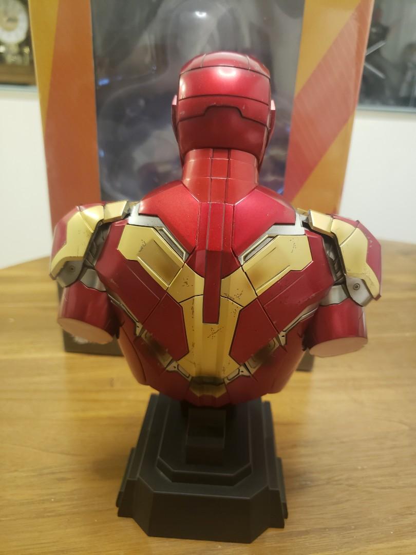 Hottoys Iron Man Mark XLIII 1/4 半胸像, 興趣及遊戲, 玩具& 遊戲類 