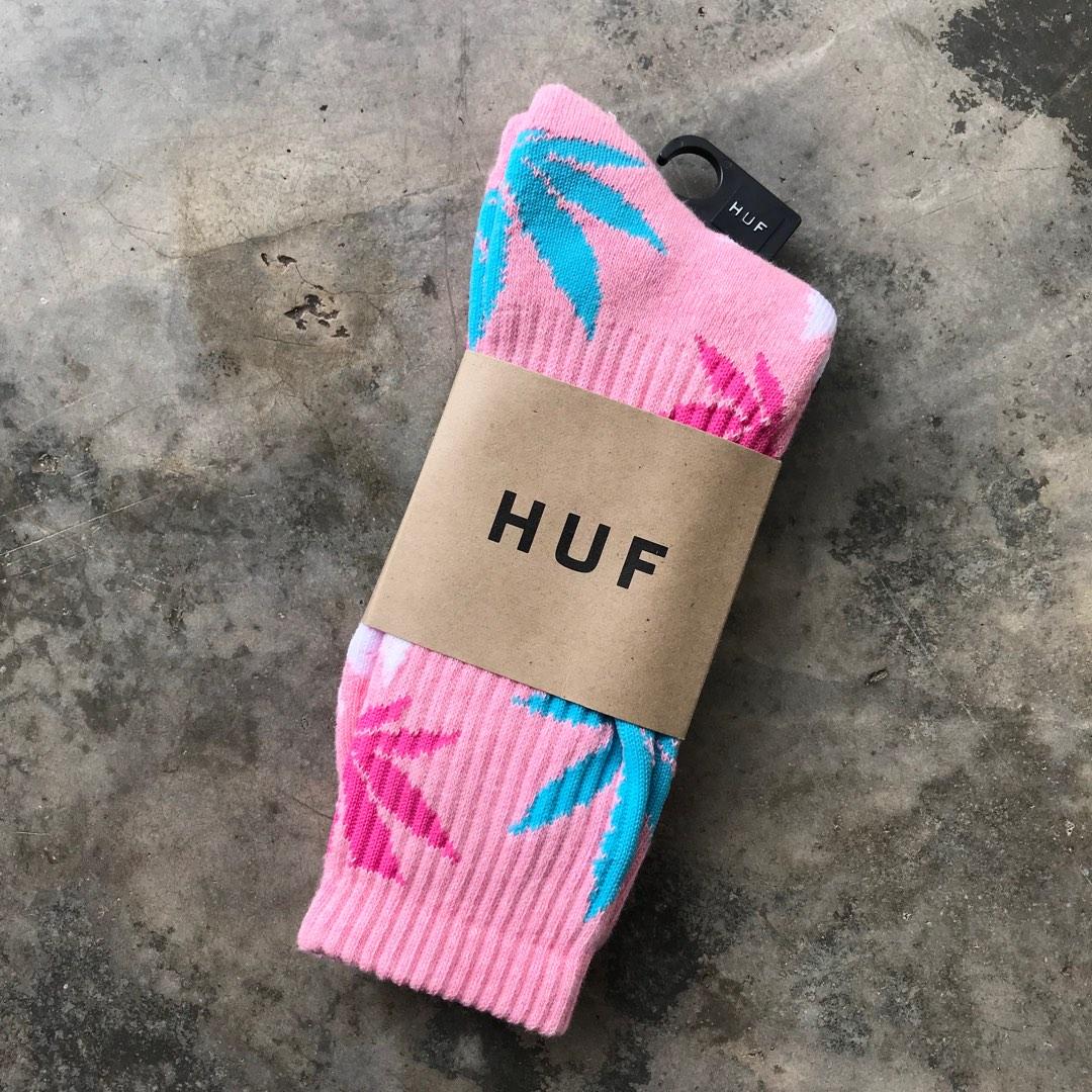Pink huf socks discount