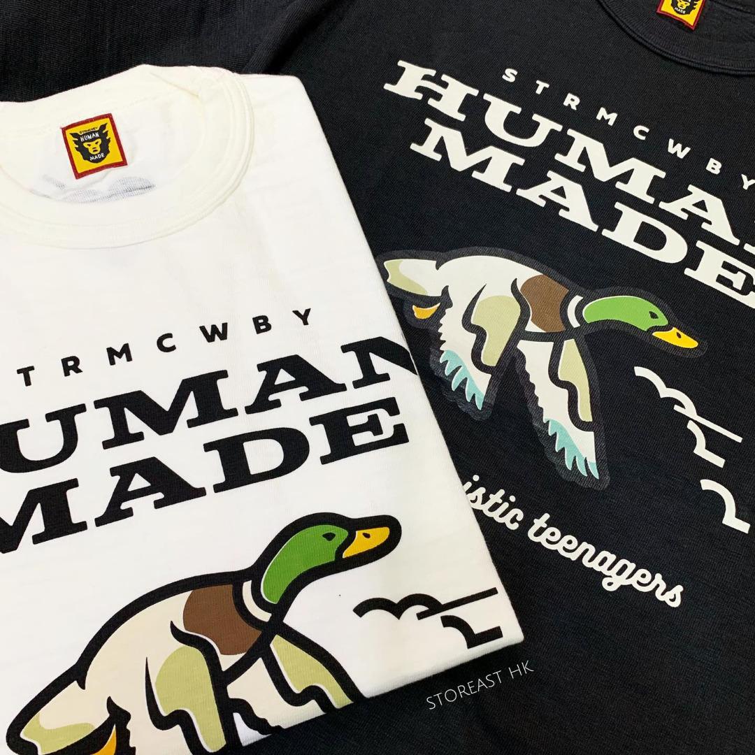 Human Made Flying Duck Tee (2Colors), 男裝, 上身及套裝, T-shirt