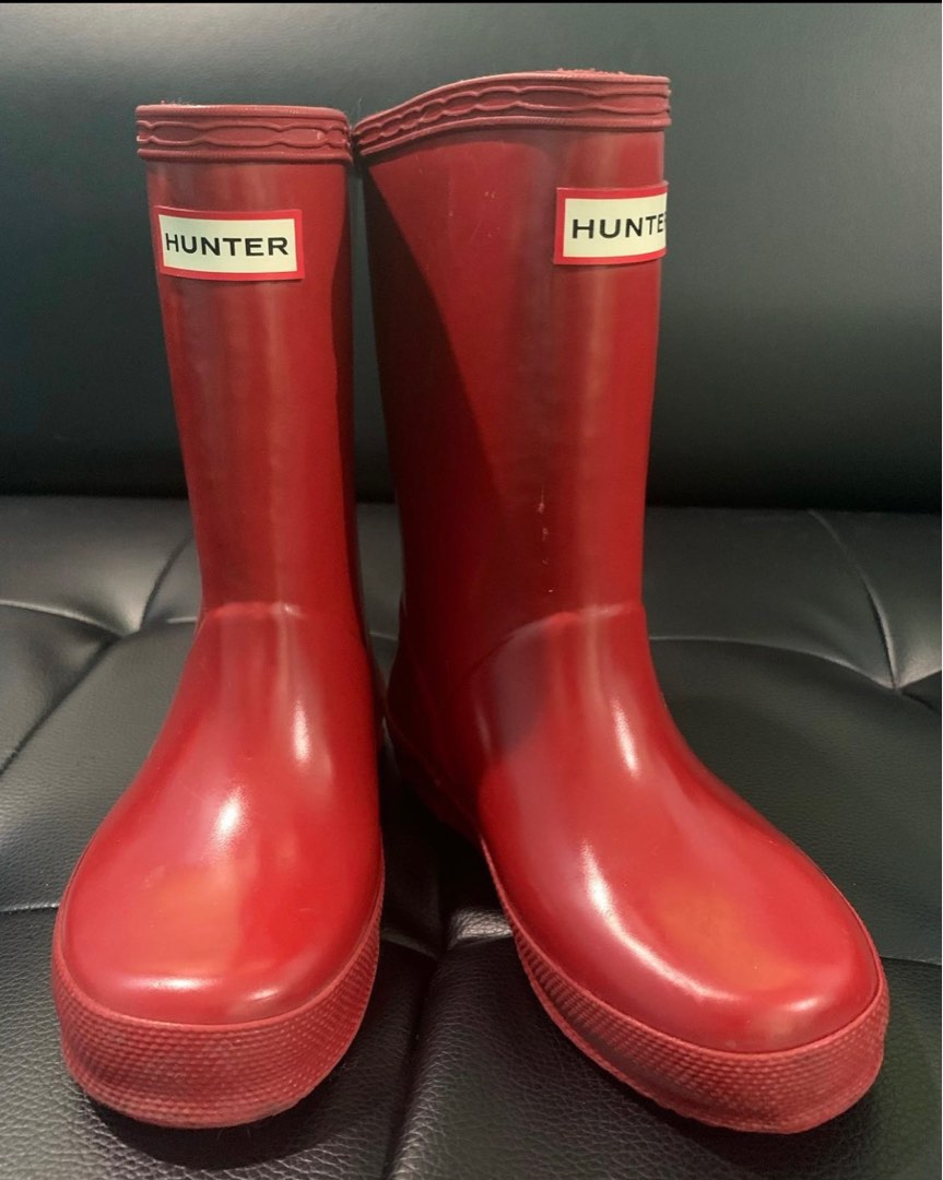 Hunter boots for kids, Babies & Kids, Babies & Kids Fashion on Carousell