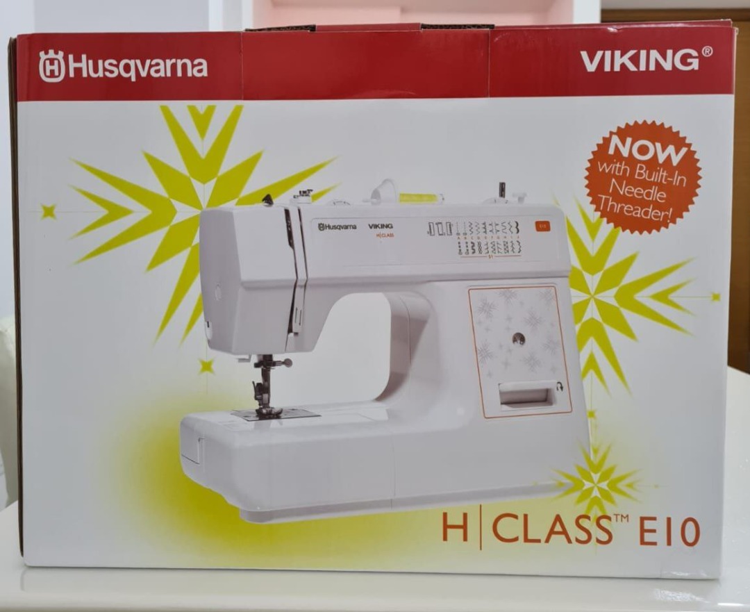 Husqvarna Viking H Class E10 Basic Sewing Machine Box Included