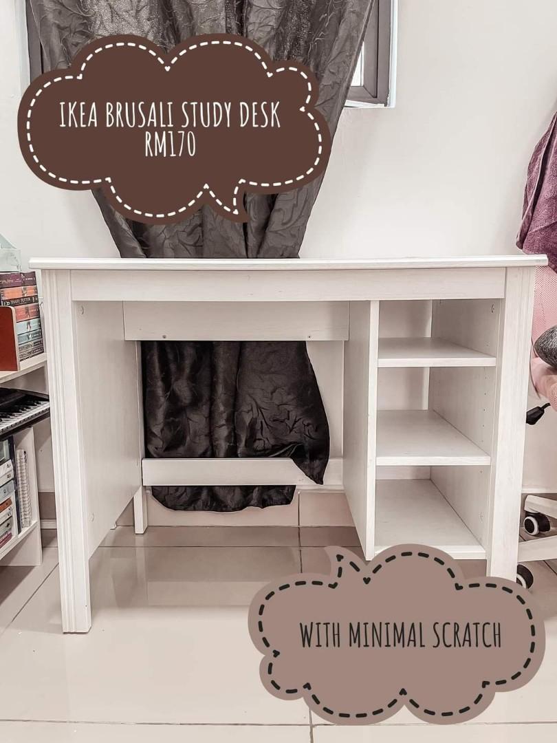 IKEA BRUSALI Study Table, Furniture & Home Living, Furniture, Other