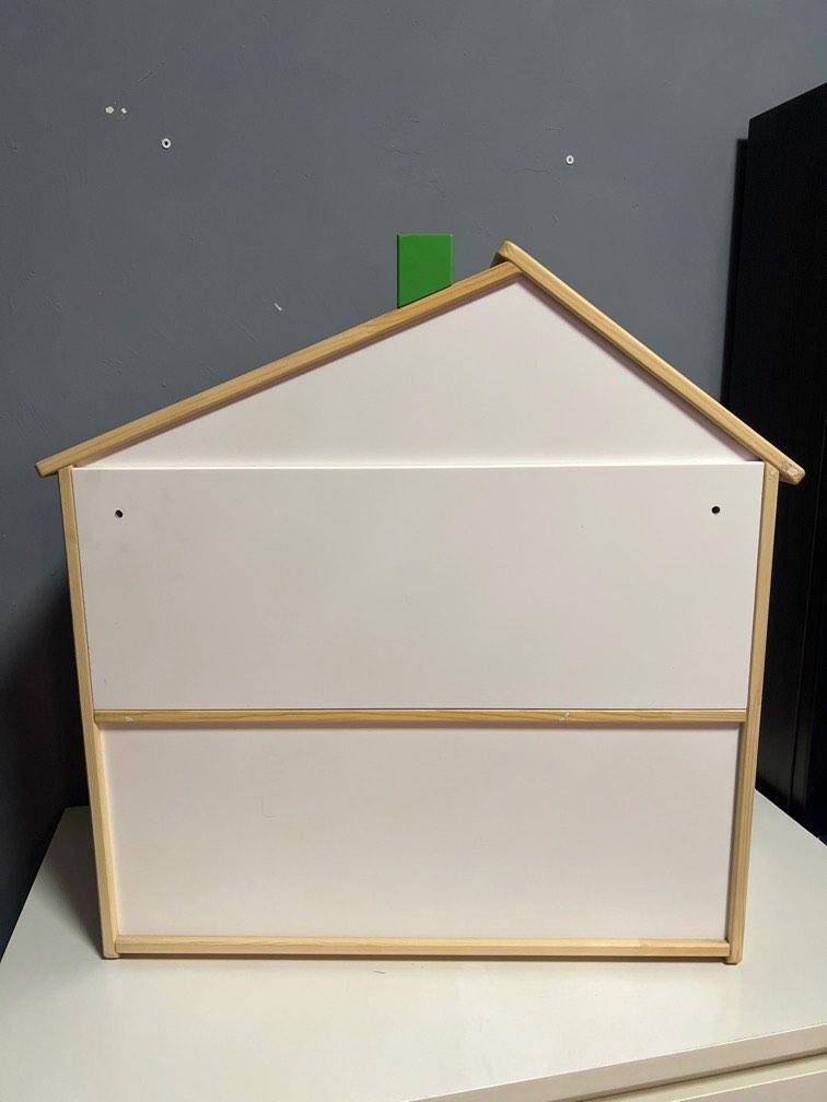 Dollhouse Wall Cabinet Wooden Miniature Cupboard 1:12 Scale Kitchen Furniture Dollhouse Hanging Cabinet Display Shelf Household