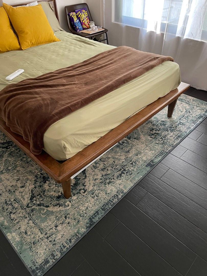 Ikea Vonsbak Low Pile Carper (Green), Furniture & Home Living, Home