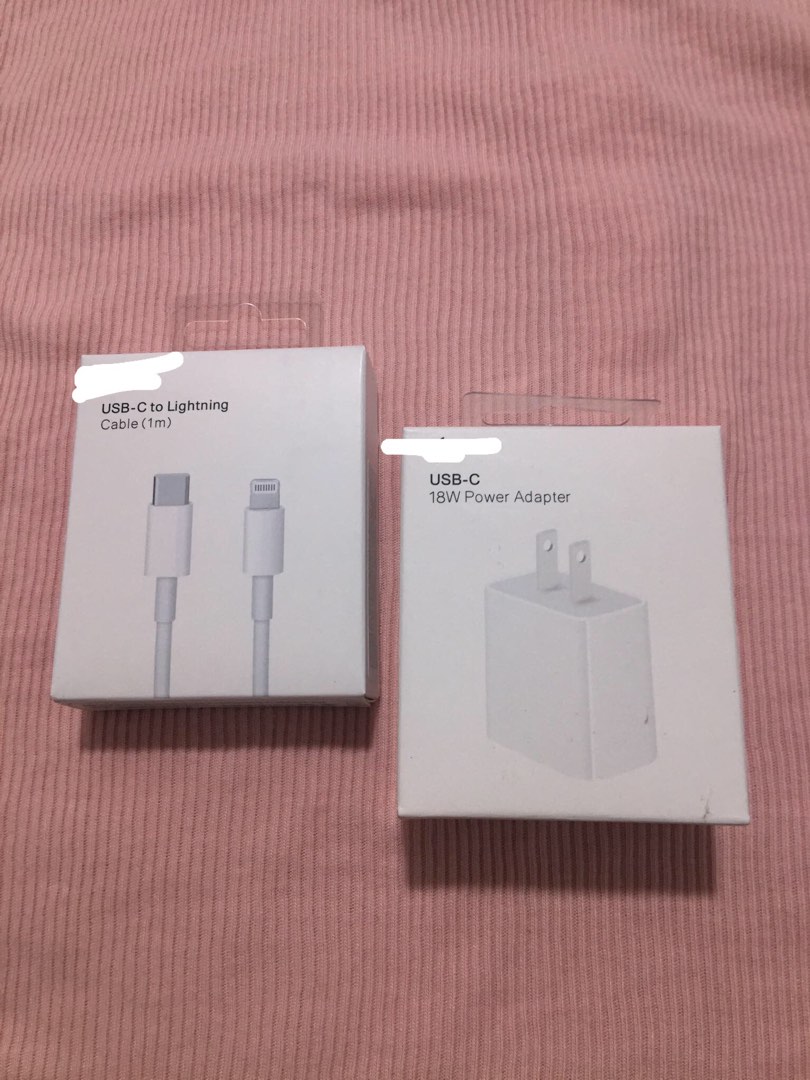 iPhone Charger 18 Watts Adapter and Usb c to Lightning Cable, Mobile