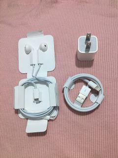 iPhone Charger and Lightning Earphone