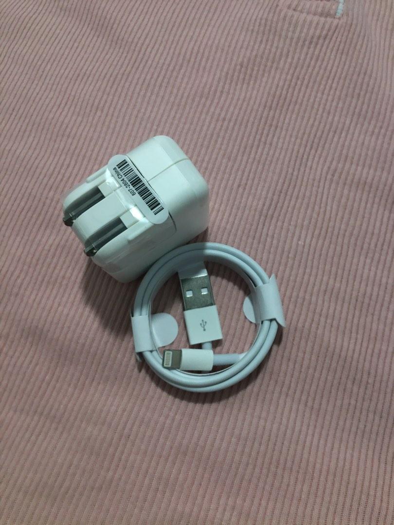 iPhone Lightning Cable and 12 Watts Adapter, Mobile Phones & Gadgets