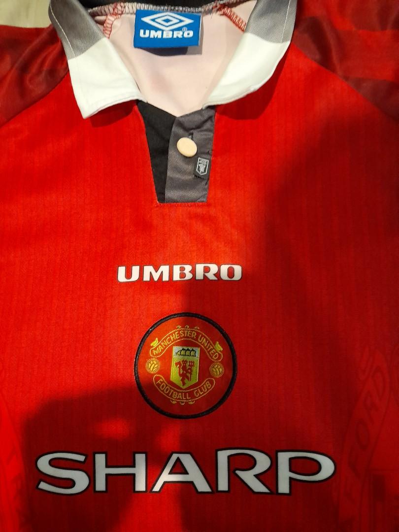 Jual jersey retro manchester united sales