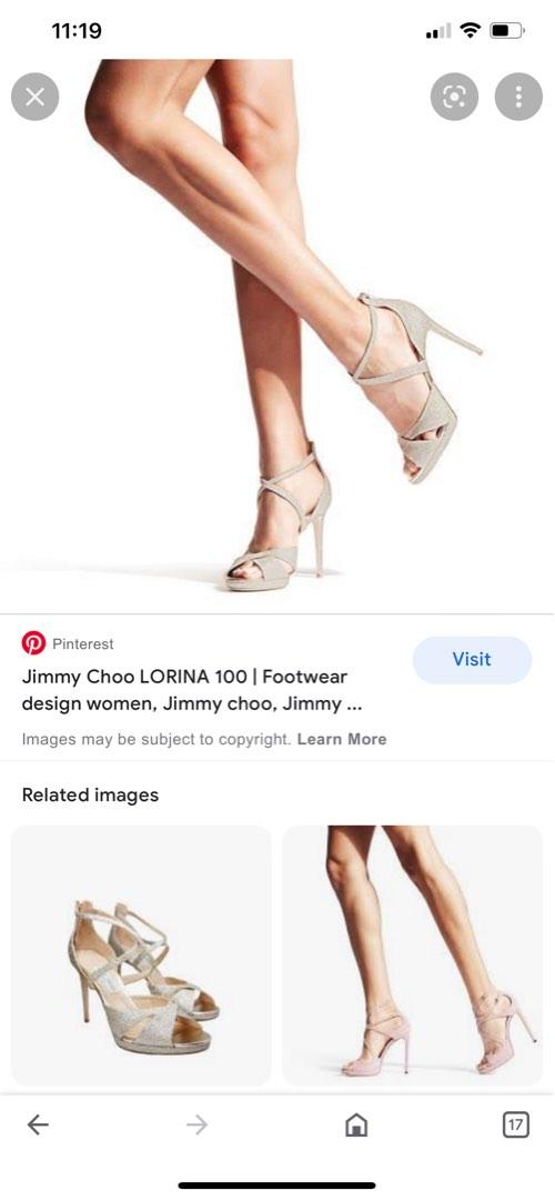 Jimmy choo lorina 100 clearance
