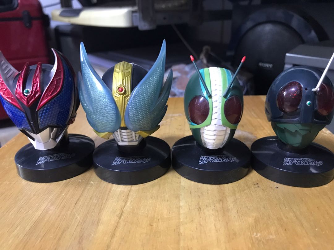 Kamen rider assorted head mask , Hobbies & Toys, Toys & Games on Carousell