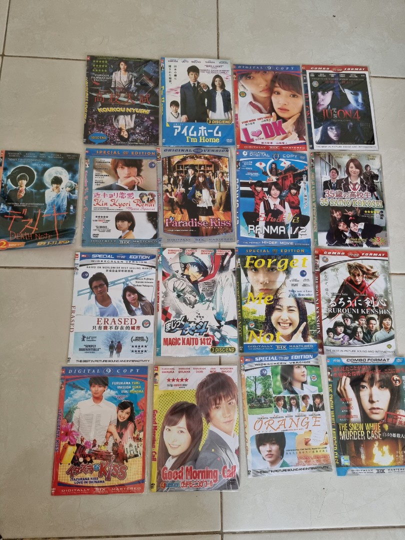 Kaset Dvd Drama Jepang Korea Thailand Drakor Musik And Media Cd Dvd And Lainnya Di Carousell 