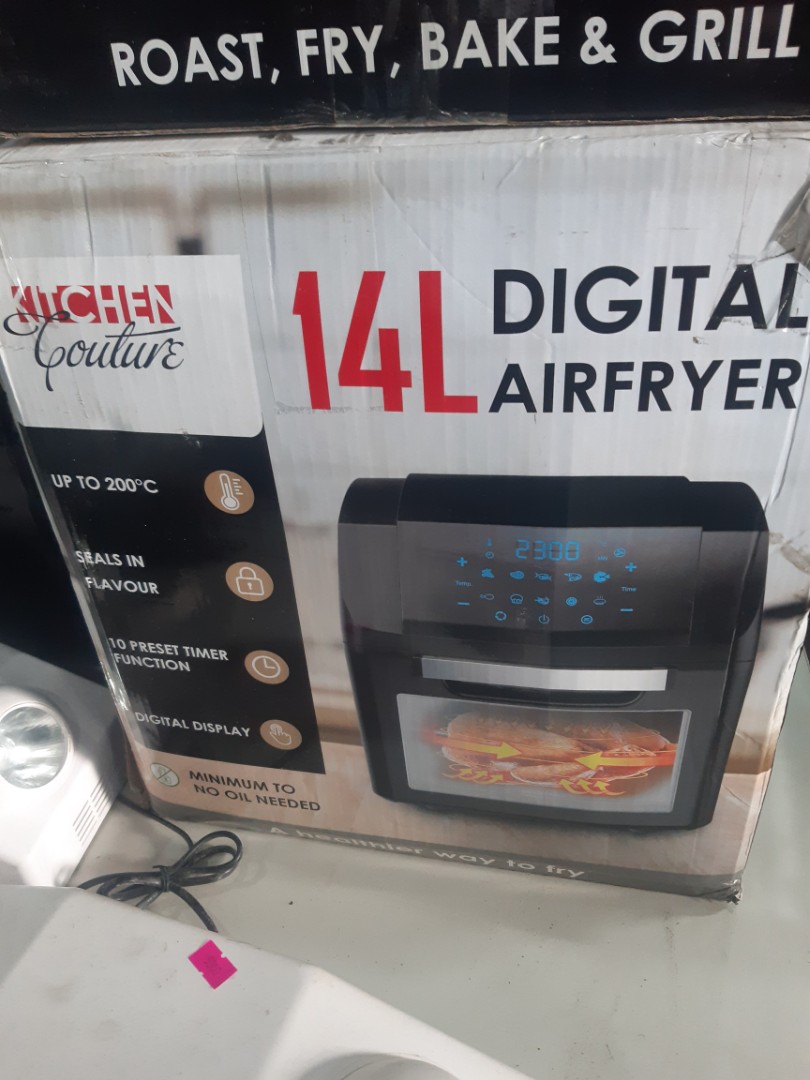 Kitchen Couture Air Fryer 14L, TV & Home Appliances, Kitchen Appliances