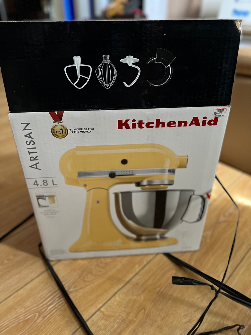KitchenAid Yellow Mixer, TV & Home Appliances, Kitchen Appliances, Hand